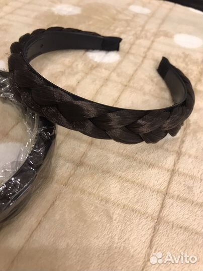 Ободок косичка; бигуди