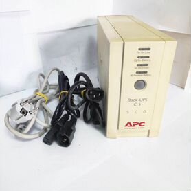 Ибп APC Back-UPS cs 500 (новый АКБ)