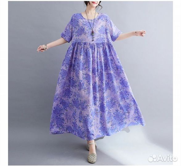 Платье летнее батист