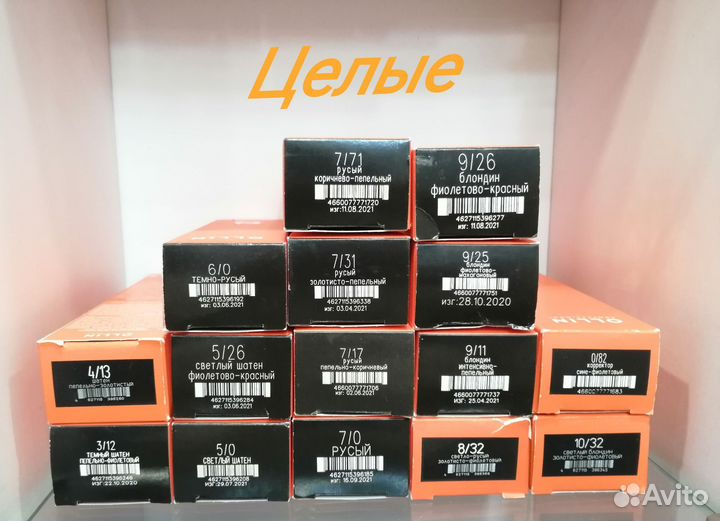 Краска для волос профессиональная