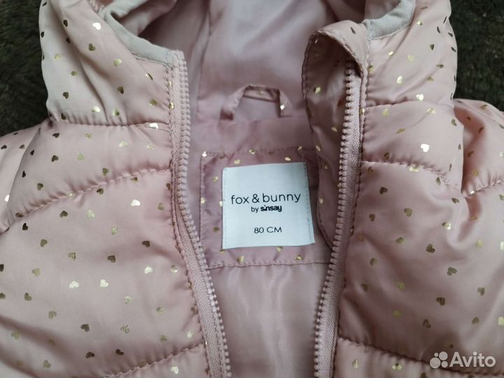 Куртка для девочки 80