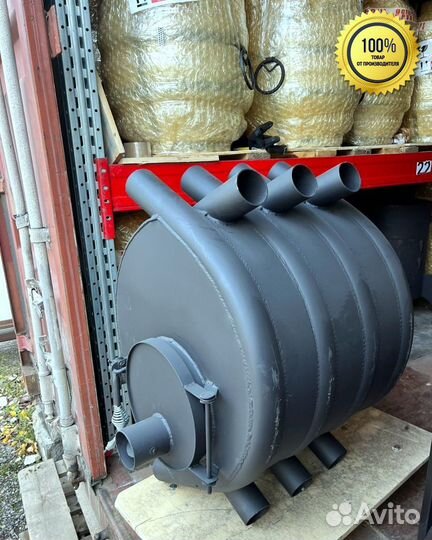 Булерьян печь тлеющего горения. Буржуйка