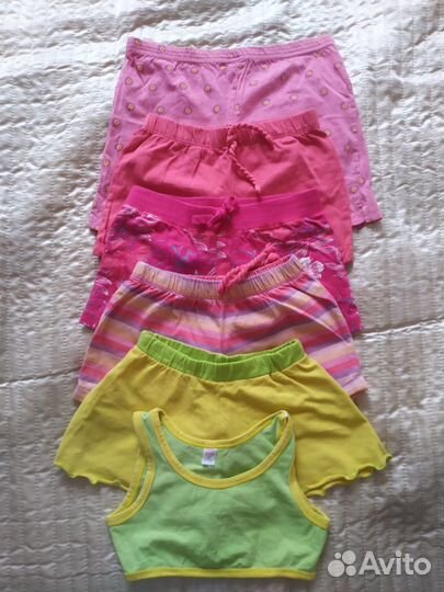 Шорты на девочку