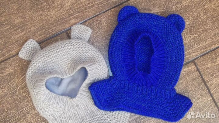 Шапочки ручной вязки в наличии и под заказ