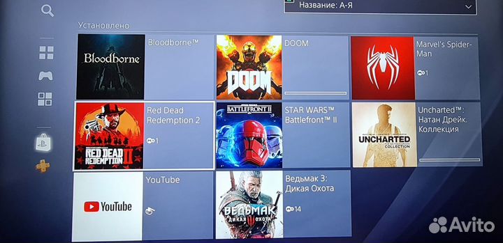 Sony PlayStation 4 slim 1tb с играми