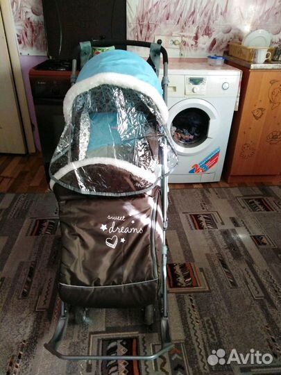 Коляска санки