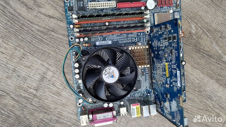 Материнская плата с процессором комплект