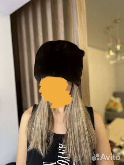 Шапка норковая женская