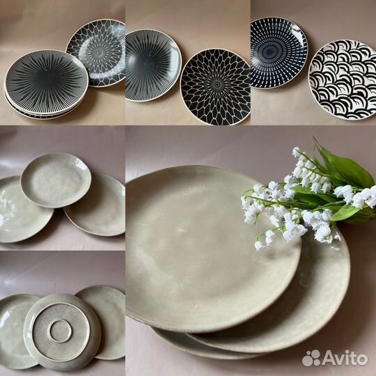 Столовый набор тарелок