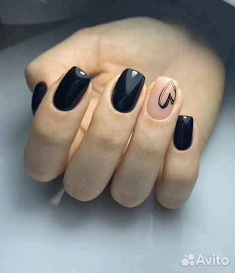 Шеллак гель лак наращивание