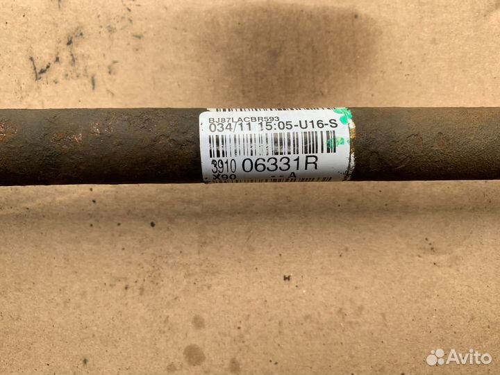 Полуось Renault Sandero Stepway