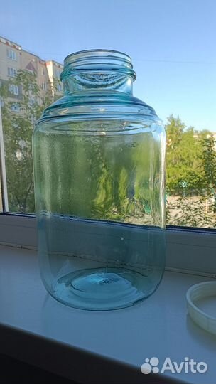 Бутыль 5 литров стекло