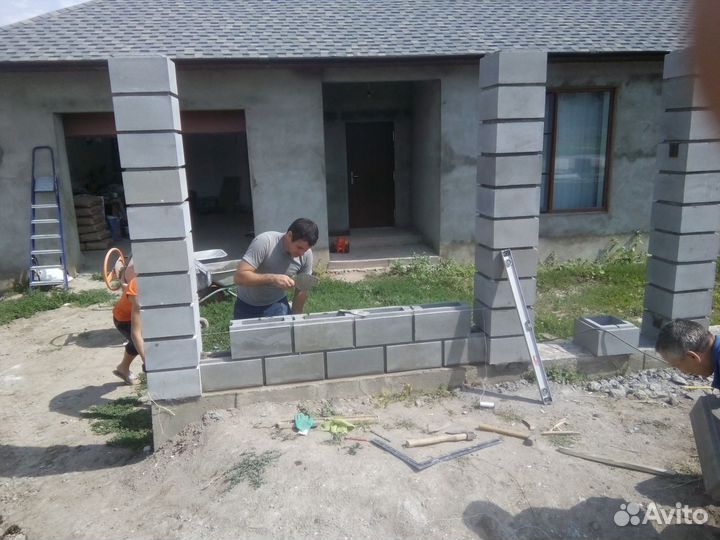 Блоки для забора