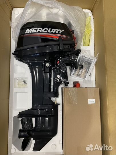 Новый мотор Mercury ME 15 MH 2T, 294 куб.см