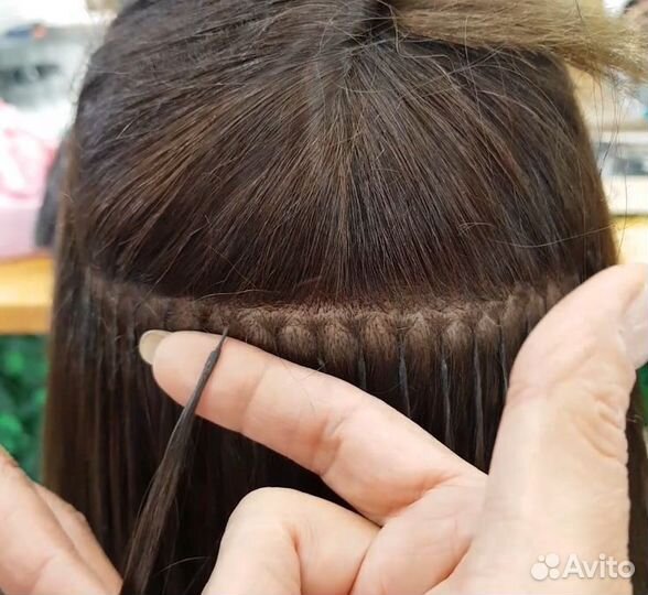 Капсульное наращивание волос