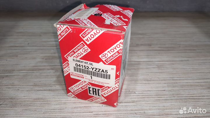Toyota 04152-yzza5 Фильтр масляный двигателя