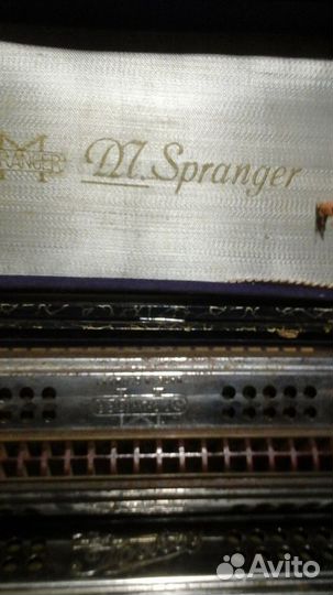Трофейная губная гармошка M. shpranger