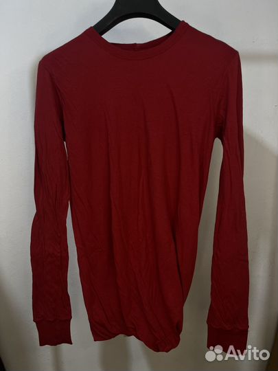 Двуслойный лонгслив Rick Owens