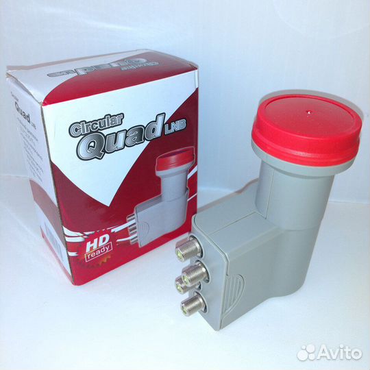 Конвертор спутниковый круговой 4 выхода slin-54E