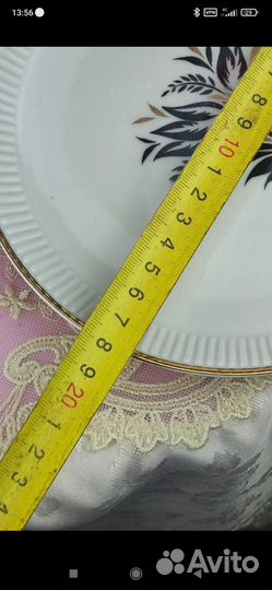 Сухарница и 6 тарелок лфз