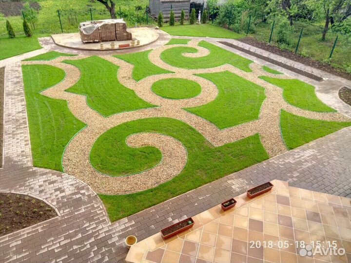 Ландшафтный дизайн,Озеленение, Благоустройство