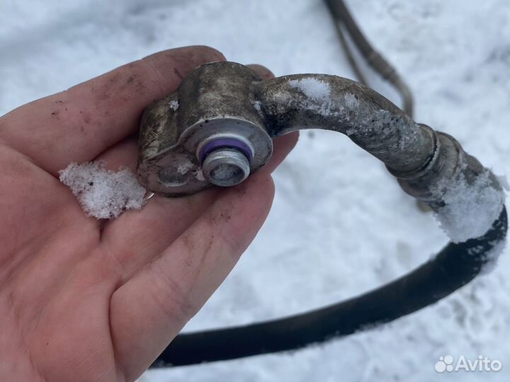 Шкода рапид трубки кондиционера