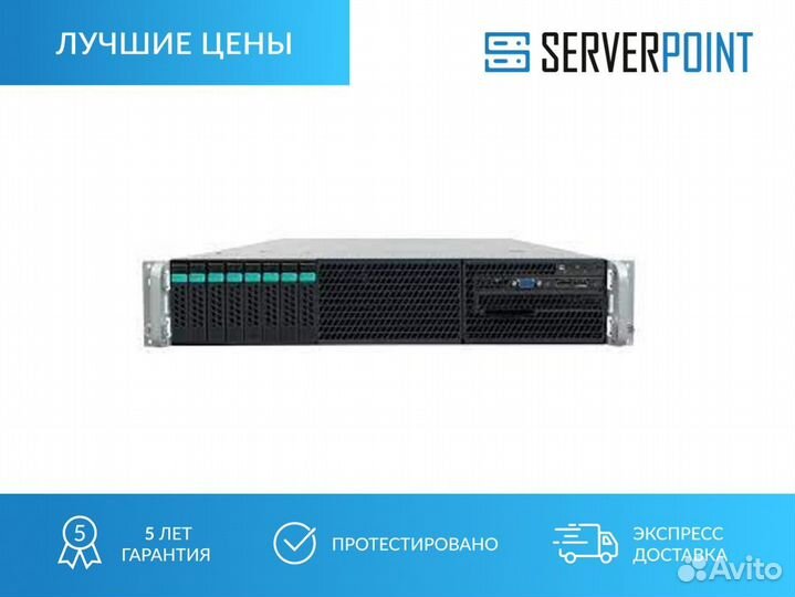 Сервер HPE ProLiant DL320e Gen8 8SFF 675597-B21