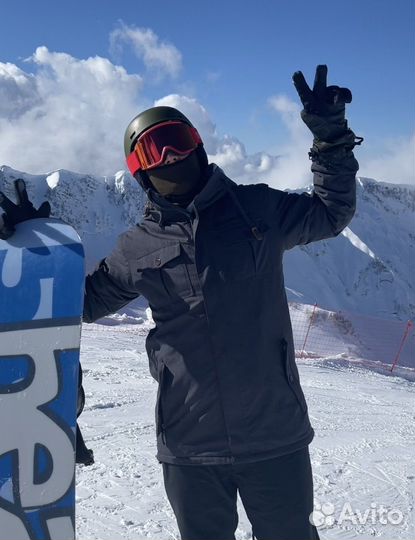 Куртка для сноуборда и горных лыж мужская