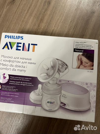 Молокоотсос avent электрический