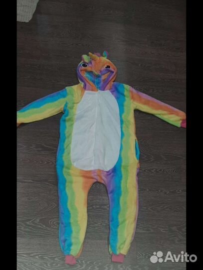 Пижама кигуруми единорог