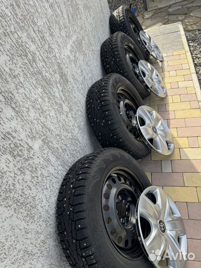 Колеса зимние 225/65 r 17 на Toyota Rav 4