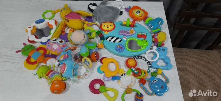 Большой пакет игрушек развивающих