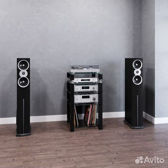 Стойка для винилового проигрывателя и аппаратуры Т