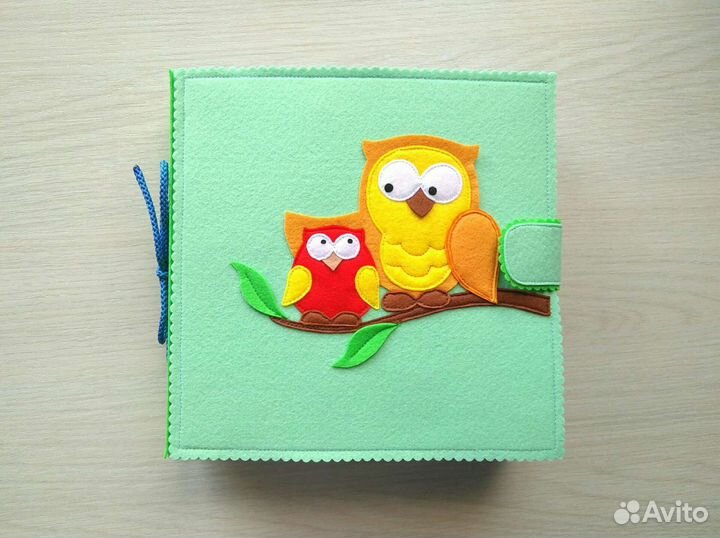 Книга из фетра 