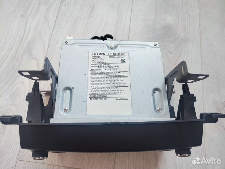 Магнитола 2 din Toyota/Lexus 86140-42460