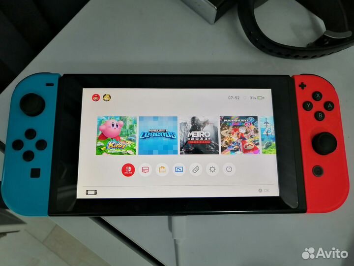 Nintendo switch прошитая rev2 160 Gb