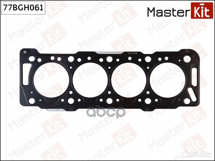 77BGH061 Прокладка ГБЦ peugeot WJZ (DW8) WJY