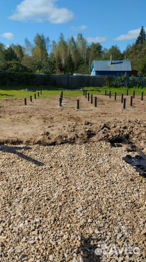 Винтовые сваи под ключ