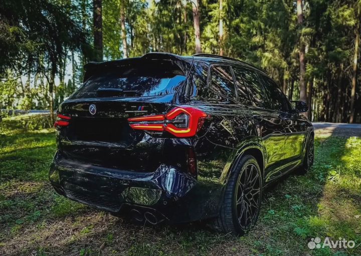Спойлер верхний на крышку багажника bmw x3 g01 f97