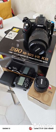 Nikon d90 18-105 + sb-900 + af nikkor50