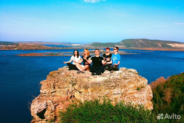 Самарская лука и замок Гарибальди. Выезд из Казани