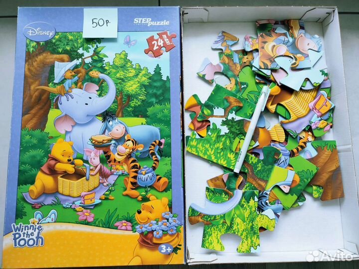 Пазлы, коврик для пазл, детские пазлы