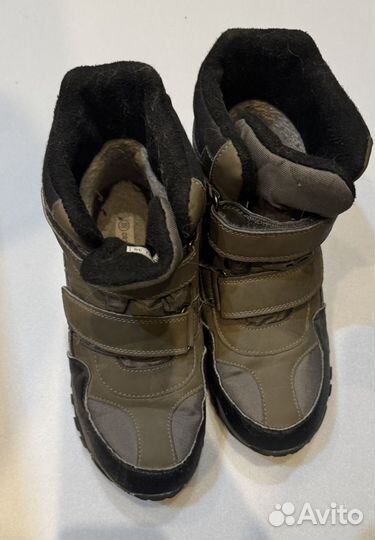 Ботинки зимние для мальчика 38