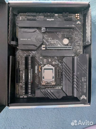 Материнская плата asus tuf gaming z590