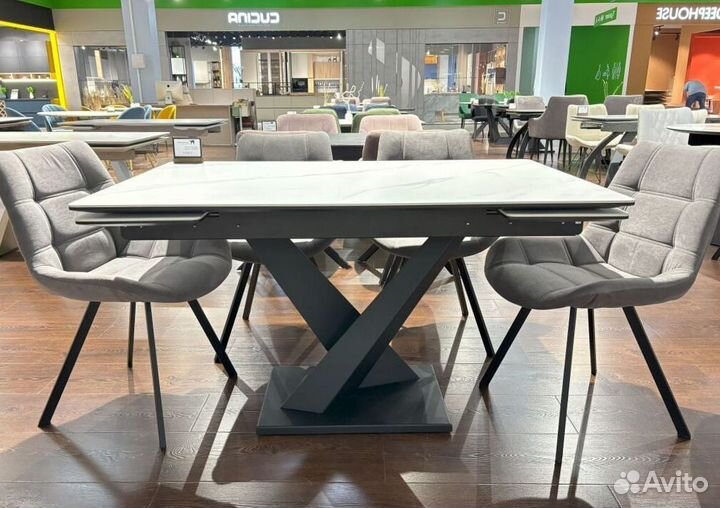 Стол из керамогранита раздвижной SKR-34865