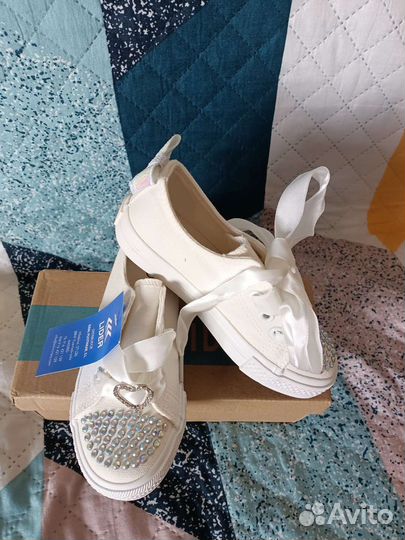 Кеды для девочки новые