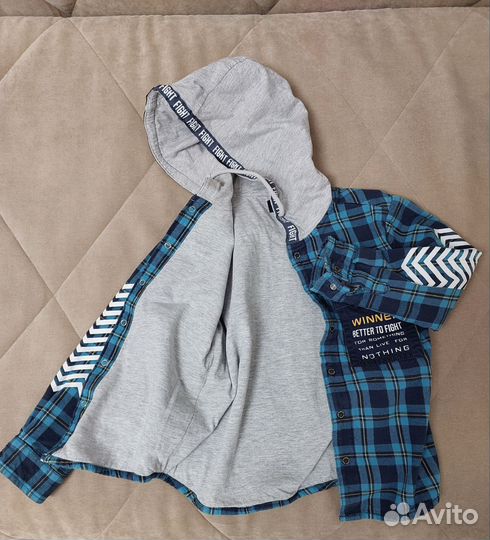 Рубашка для мальчика 122