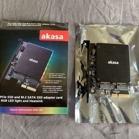 Akasa M.2 SSD Adapter RGB