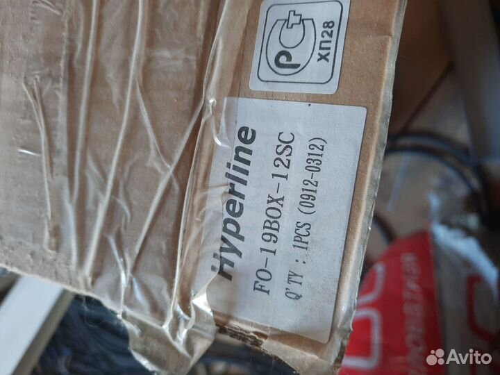Оптический бокс Hyperline FO-19BOX-12SC