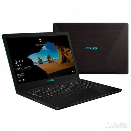 Asus 15.6 Ryzen5-2500U 4яд 8пот 8Gb GTX1050 hdd1tb